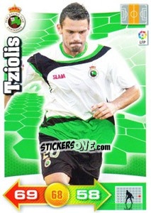 Sticker Tziolis - Liga BBVA 2010-2011. Adrenalyn XL n. 244 - Panini