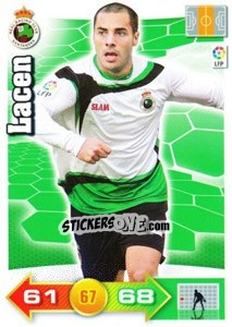 Sticker Lacen - Liga BBVA 2010-2011. Adrenalyn XL n. 245 - Panini