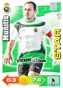 Cromo Munitis - Liga BBVA 2010-2011. Adrenalyn XL - Panini