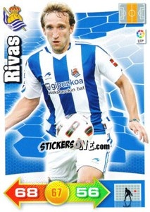 Sticker Rivas - Liga BBVA 2010-2011. Adrenalyn XL - Panini