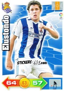 Sticker Elustondo - Liga BBVA 2010-2011. Adrenalyn XL n. 262 - Panini