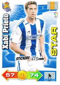 Sticker Xabi Prieto - Liga BBVA 2010-2011. Adrenalyn XL - Panini