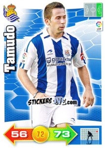 Cromo Tamudo - Liga BBVA 2010-2011. Adrenalyn XL - Panini