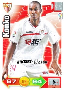 Figurina Konko - Liga BBVA 2010-2011. Adrenalyn XL - Panini