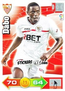 Sticker Dabo - Liga BBVA 2010-2011. Adrenalyn XL - Panini