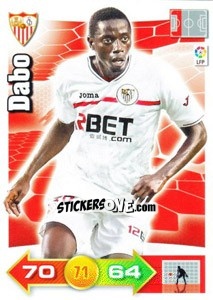 Cromo Dabo - Liga BBVA 2010-2011. Adrenalyn XL - Panini