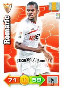 Sticker Romaric - Liga BBVA 2010-2011. Adrenalyn XL n. 278 - Panini