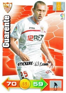 Sticker Guarente - Liga BBVA 2010-2011. Adrenalyn XL n. 280 - Panini