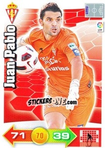 Sticker Juan Pablo - Liga BBVA 2010-2011. Adrenalyn XL - Panini