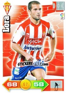 Sticker Lora - Liga BBVA 2010-2011. Adrenalyn XL n. 290 - Panini