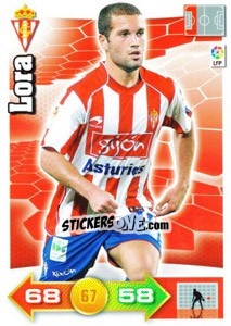 Sticker Lora - Liga BBVA 2010-2011. Adrenalyn XL - Panini