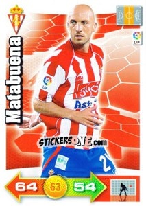 Sticker Matabuena - Liga BBVA 2010-2011. Adrenalyn XL n. 297 - Panini