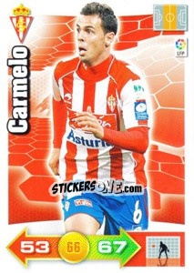 Sticker Carmelo - Liga BBVA 2010-2011. Adrenalyn XL - Panini