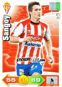 Sticker Sangoy - Liga BBVA 2010-2011. Adrenalyn XL - Panini