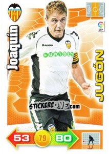 Sticker Joaquín - Liga BBVA 2010-2011. Adrenalyn XL n. 318 - Panini