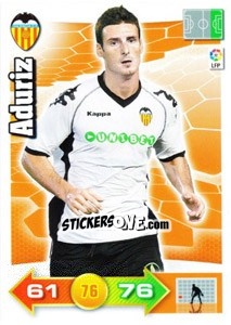Sticker Aduriz - Liga BBVA 2010-2011. Adrenalyn XL n. 323 - Panini