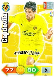 Sticker Capdevila - Liga BBVA 2010-2011. Adrenalyn XL - Panini