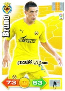 Sticker Bruno Soriano - Liga BBVA 2010-2011. Adrenalyn XL n. 333 - Panini