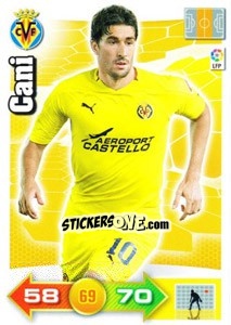 Sticker Cani - Liga BBVA 2010-2011. Adrenalyn XL n. 336 - Panini