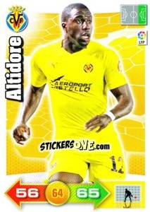 Sticker Altidore - Liga BBVA 2010-2011. Adrenalyn XL n. 340 - Panini