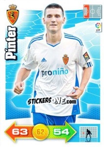 Sticker Pínter - Liga BBVA 2010-2011. Adrenalyn XL n. 348 - Panini
