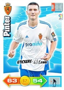 Cromo Pínter - Liga BBVA 2010-2011. Adrenalyn XL - Panini