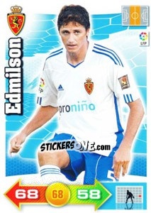 Sticker Edmilson - Liga BBVA 2010-2011. Adrenalyn XL n. 351 - Panini