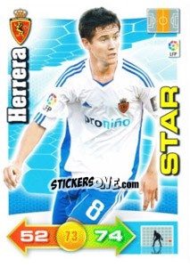 Sticker Ander Herrera - Liga BBVA 2010-2011. Adrenalyn XL n. 357 - Panini