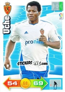 Cromo Uche - Liga BBVA 2010-2011. Adrenalyn XL - Panini