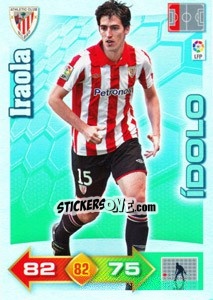 Sticker Iraola - Liga BBVA 2010-2011. Adrenalyn XL n. 372 - Panini