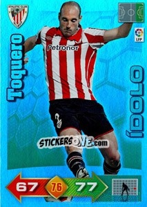Figurina Toquero - Liga BBVA 2010-2011. Adrenalyn XL n. 373 - Panini