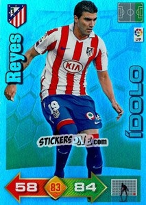 Sticker Reyes - Liga BBVA 2010-2011. Adrenalyn XL n. 375 - Panini