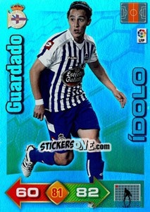 Sticker Guardado - Liga BBVA 2010-2011. Adrenalyn XL n. 379 - Panini