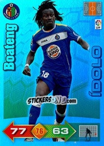 Sticker Boateng - Liga BBVA 2010-2011. Adrenalyn XL n. 382 - Panini