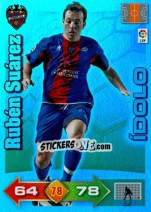 Cromo Rubén Suarez - Liga BBVA 2010-2011. Adrenalyn XL - Panini