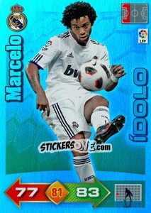 Sticker Marcelo - Liga BBVA 2010-2011. Adrenalyn XL n. 389 - Panini