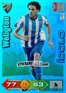 Cromo Weligton - Liga BBVA 2010-2011. Adrenalyn XL - Panini