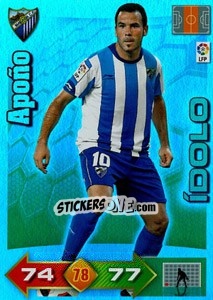 Sticker Apoño - Liga BBVA 2010-2011. Adrenalyn XL n. 391 - Panini