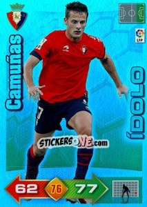Sticker Camuñas - Liga BBVA 2010-2011. Adrenalyn XL n. 395 - Panini