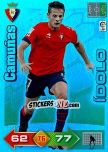 Sticker Camuñas - Liga BBVA 2010-2011. Adrenalyn XL - Panini