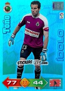 Cromo Toño - Liga BBVA 2010-2011. Adrenalyn XL - Panini