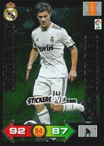 Sticker Xabi Alonso - Liga BBVA 2010-2011. Adrenalyn XL n. 420 - Panini