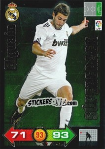 Sticker Higuaín - Liga BBVA 2010-2011. Adrenalyn XL n. 421 - Panini