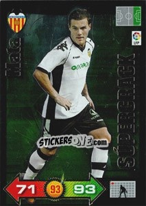 Sticker Mata - Liga BBVA 2010-2011. Adrenalyn XL n. 423 - Panini