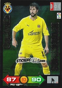 Sticker Capdevila - Liga BBVA 2010-2011. Adrenalyn XL - Panini