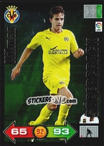 Sticker Nilmar - Liga BBVA 2010-2011. Adrenalyn XL n. 425 - Panini