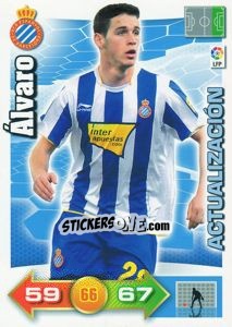 Sticker álvaro - Liga BBVA 2010-2011. Adrenalyn XL n. 432 - Panini