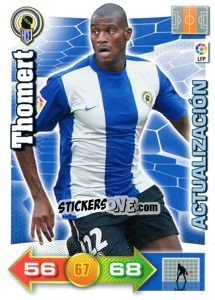 Sticker Thomert - Liga BBVA 2010-2011. Adrenalyn XL - Panini