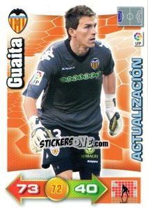 Sticker Guaita - Liga BBVA 2010-2011. Adrenalyn XL n. 440 - Panini