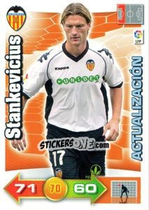 Sticker Stankevicius - Liga BBVA 2010-2011. Adrenalyn XL n. 441 - Panini